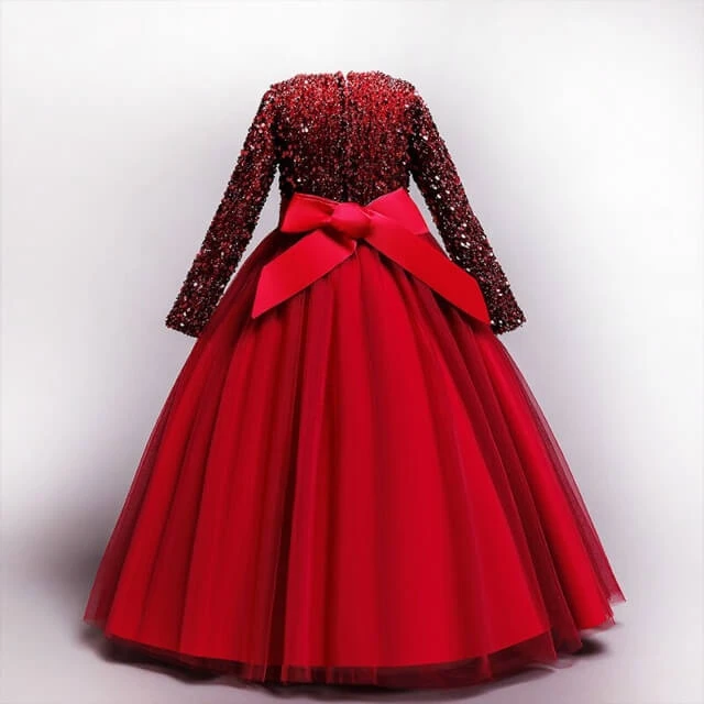 Robe Princesse Fille Hiver 2 Robe Princesse Fille Hiver – Image 2