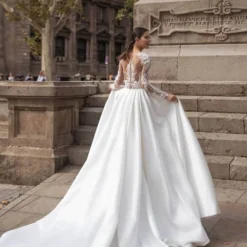 Robe De Mariée Princesse Longue Traine -Promos Parurelle Boutique robe princesse mariage longue traine