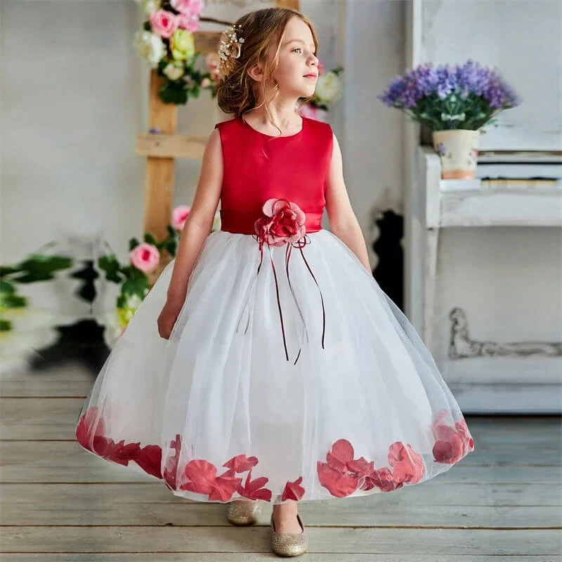 Robe Princesse Petite Fille Anniversaire 1 Robe Princesse Petite Fille Anniversaire