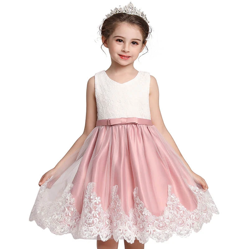 Robe Princesse Rose Et Blanc 1 Robe Princesse Rose Et Blanc