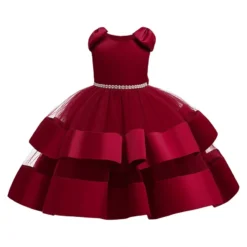 Robe Princesse Rouge Bordeaux