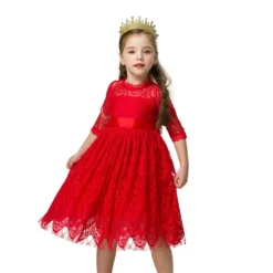 Robe De Princesse Rouge -Promos Parurelle Boutique robe princesse rouge fillette