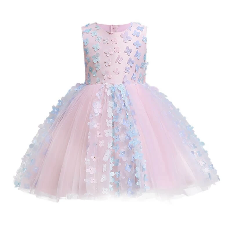 Robe De Princesse En Tulle Pour Petite Fille 2 Robe De Princesse En Tulle Pour Petite Fille – Image 2