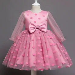Robe De Princesse Fillette -Promos Parurelle Boutique robe rose fillette