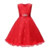 Robe Rouge Longue Princesse