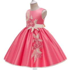 Robe Princesse Satin -Promos Parurelle Boutique robe soiree fille satin